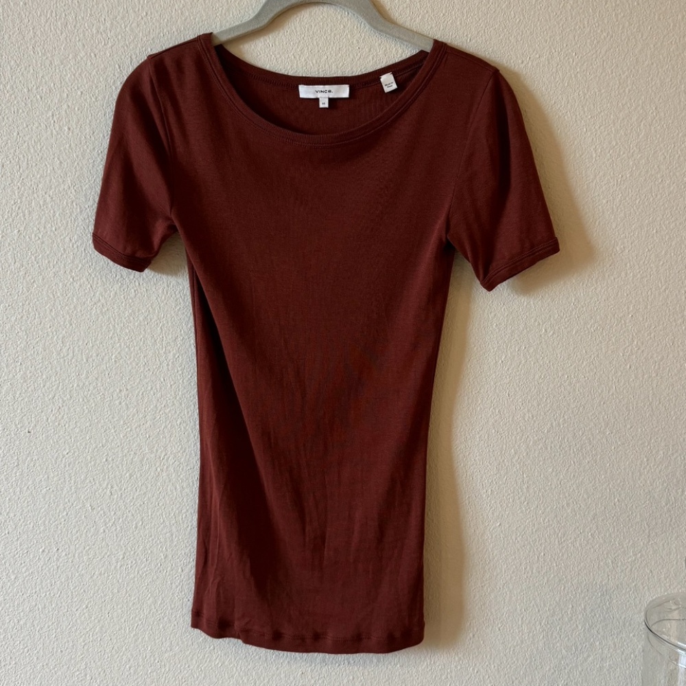 Vince 100% Pima Cotton Essential Tee